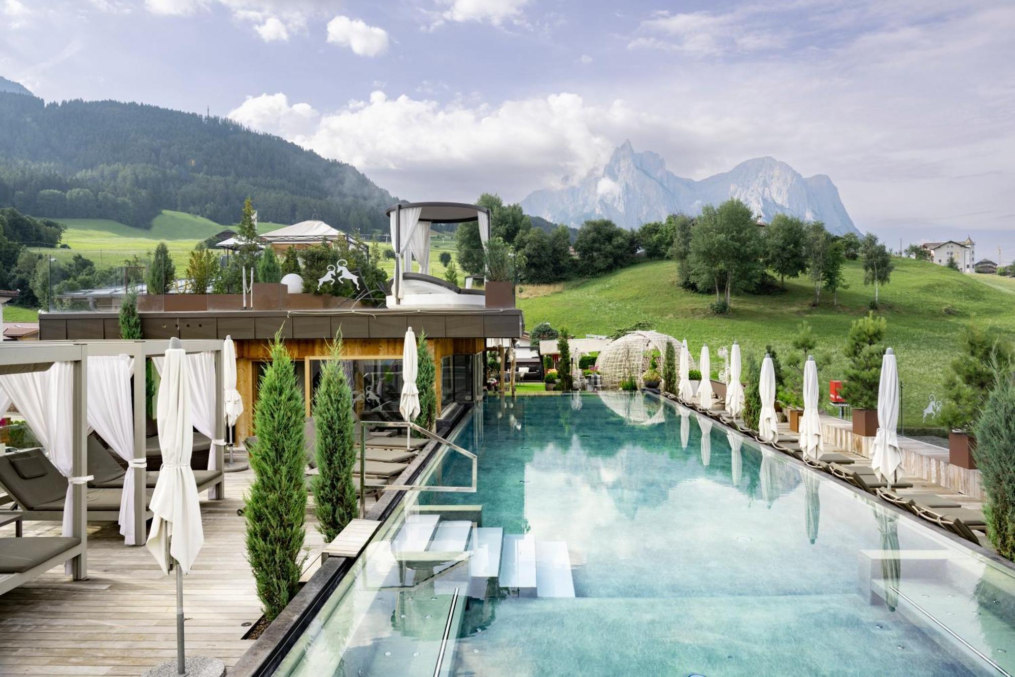 Abinea Dolomiti Romantic Spa Castelrotto Exterior photo